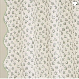 West Elm Begonia Shower Curtain